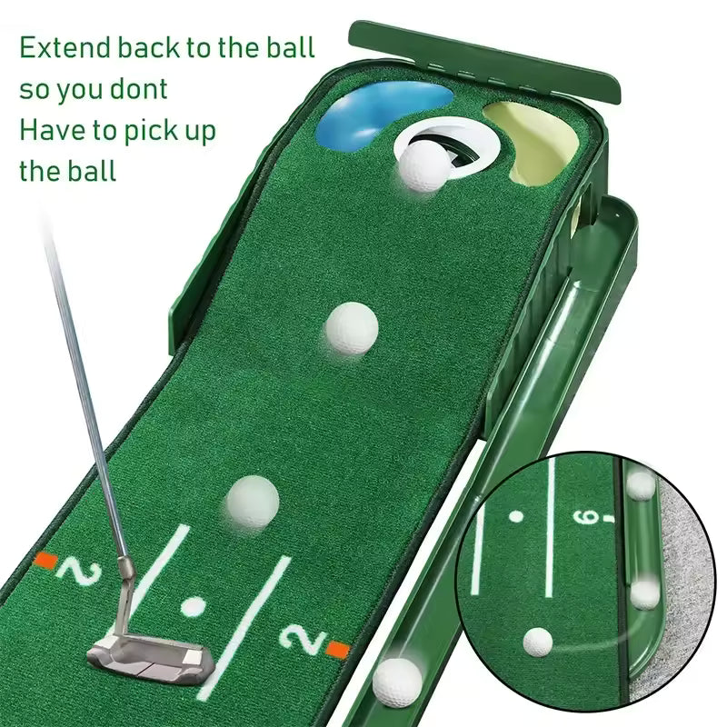 Indoor Putting Green with Automatic Ball Return - detail 2