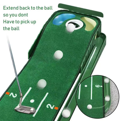 Indoor Putting Green with Automatic Ball Return - detail 2