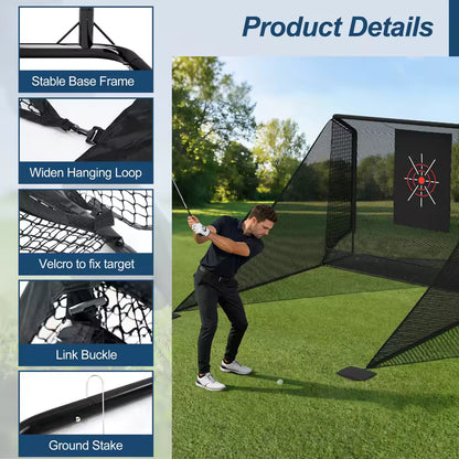 Heavy-Duty Golf Practice Net - detail 2