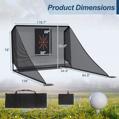 Heavy-Duty Golf Practice Net - detail 1