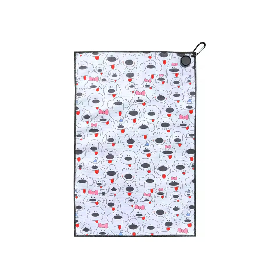 Golf Towel - Cute Puppy